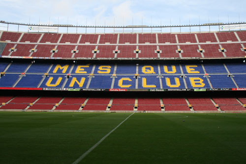 Camp Nou Experience : the camp nou - mes que un club
