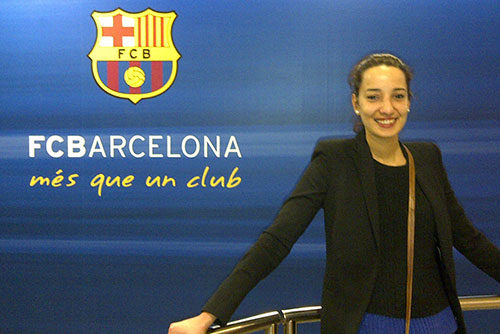 Camp Nou Experience : happy customer in the mixed zone