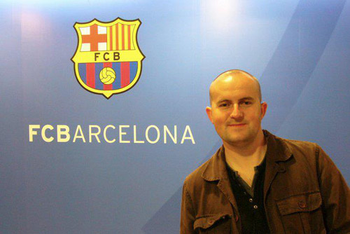 Camp Nou Experience : another happy client in the mixed zone