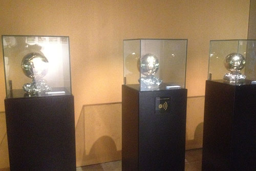 Camp Nou Experience : Ballon d'or at the museum