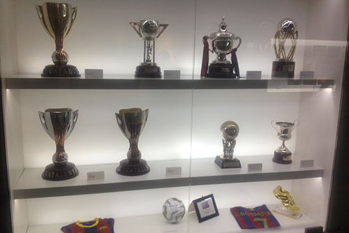 Camp Nou Experience : Trophy gallery