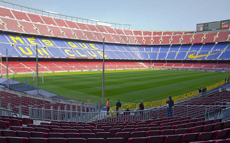 view from the Gol 1-2 category at Camp Nou