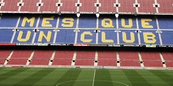 Més que un club Camp Nou stadium