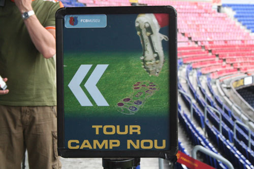 Camp Nou Experience : Camp Nou stadium tour