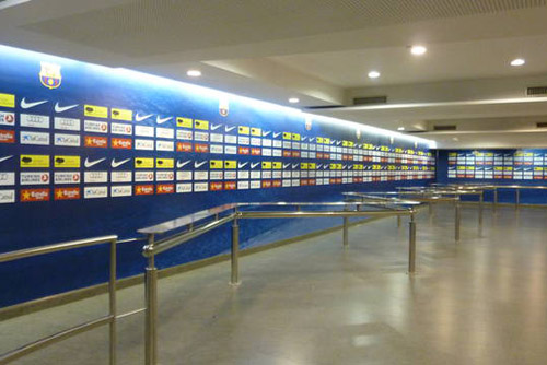 Camp Nou Experience : The mixed zone atthe Camp Nou