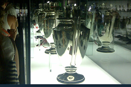 Camp Nou Experience : Champions League trophies